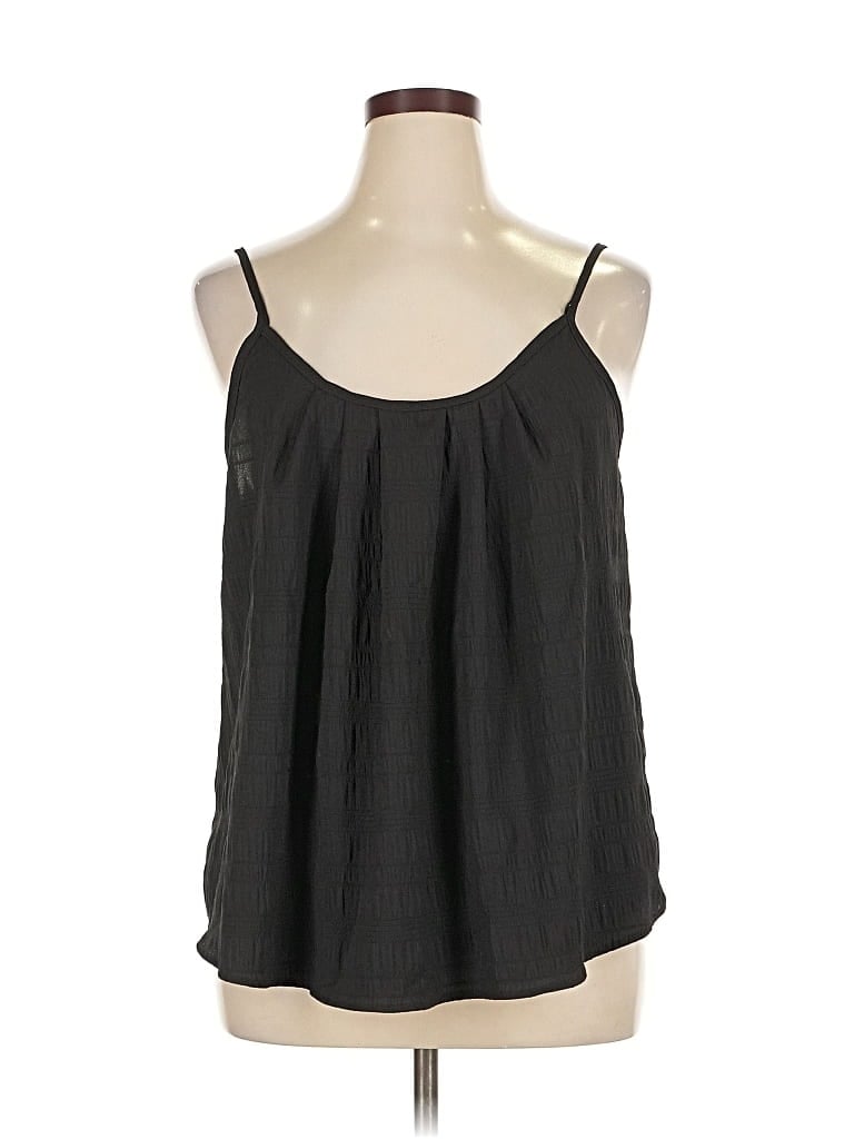 Pre-owned Shein Curve Sleeveless Blouse In Black