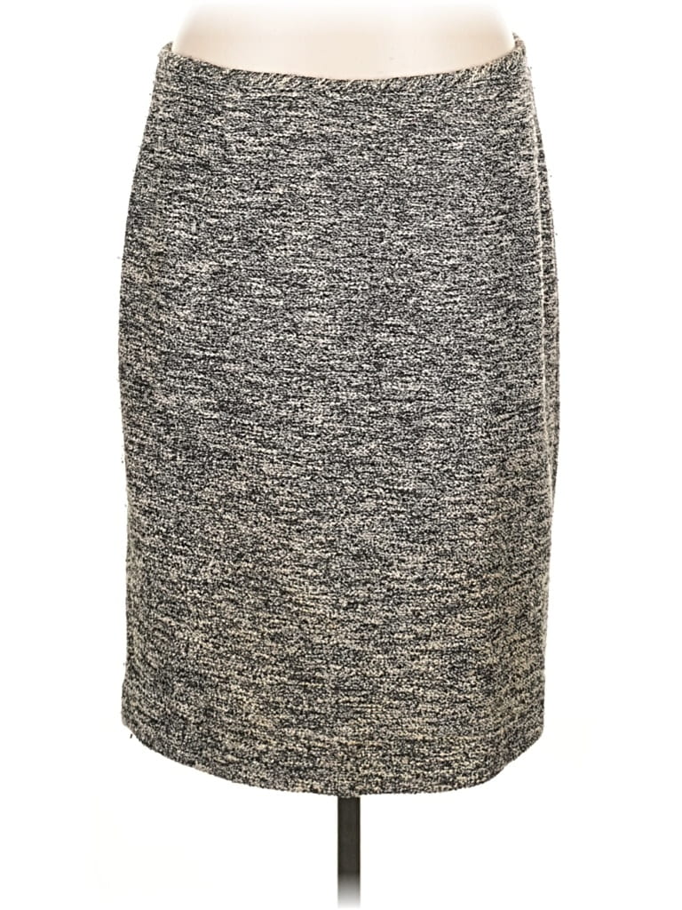 Pre-owned Calvin Klein Casual Skirt In Gray