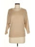 Sparkle & Fade Tan Pullover Sweater Size M - photo 1