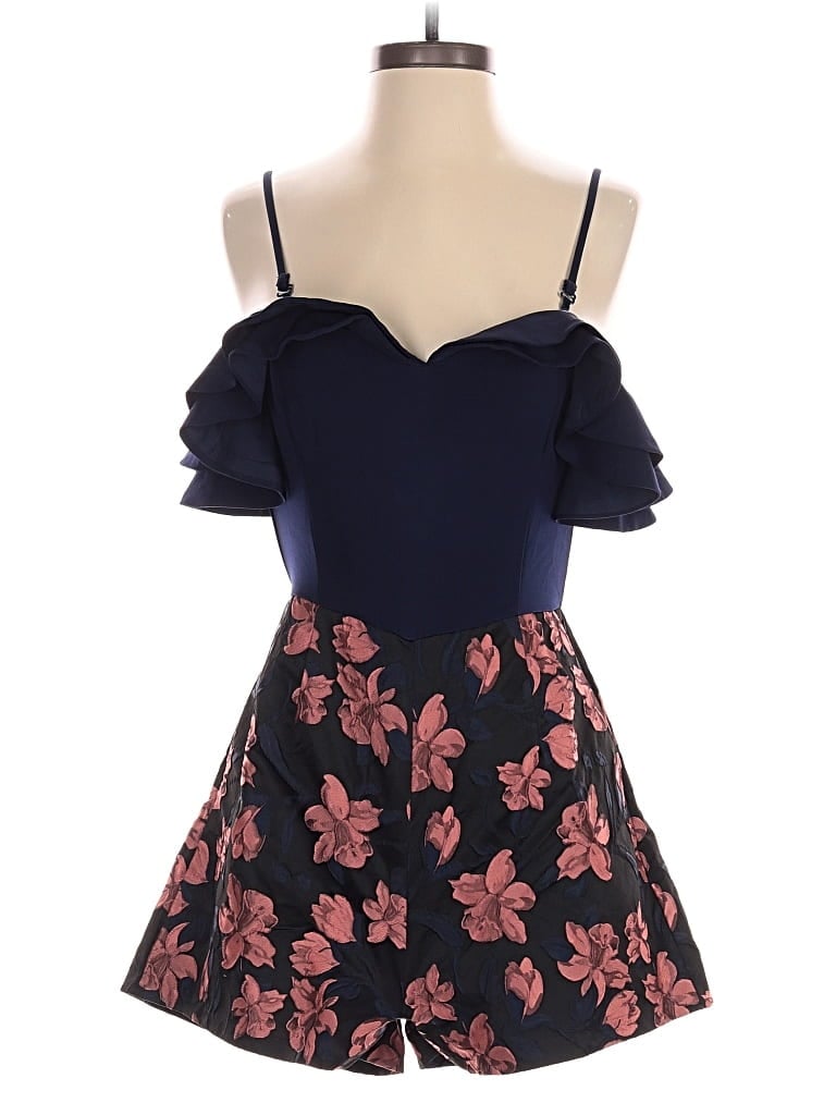 Pre-owned Lulus Romper In Blue