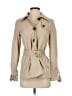 J.Crew 100% Cupro Tan Trenchcoat Size 2 - photo 1