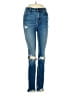 J Brand Hearts Blue Jeans Size 26 waist - photo 1