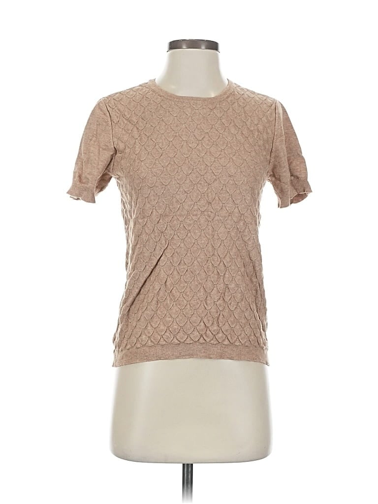 Pre-owned Well Worn Pullover Sweater In Brown