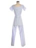 Charles Henry 100% Cotton Stripes Blue Jumpsuit Size XSP - photo 2