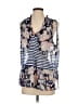 CAbi 100% Polyester Blue Sleeveless Blouse Size S - photo 1