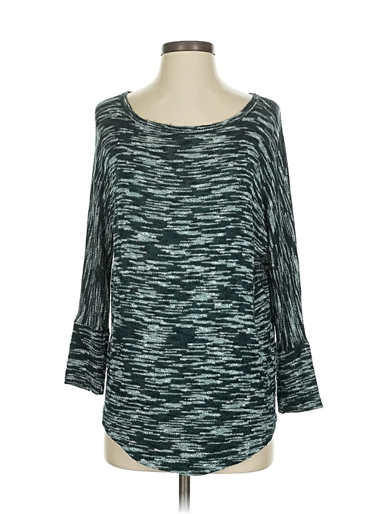 Pre-owned Market & Spruce Pullover Sweater In Blue