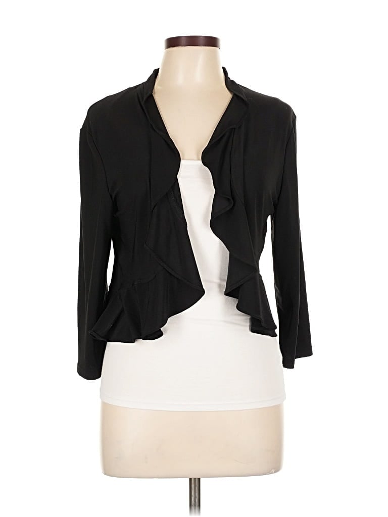 Pre-owned R & M Richards Kimono In Black