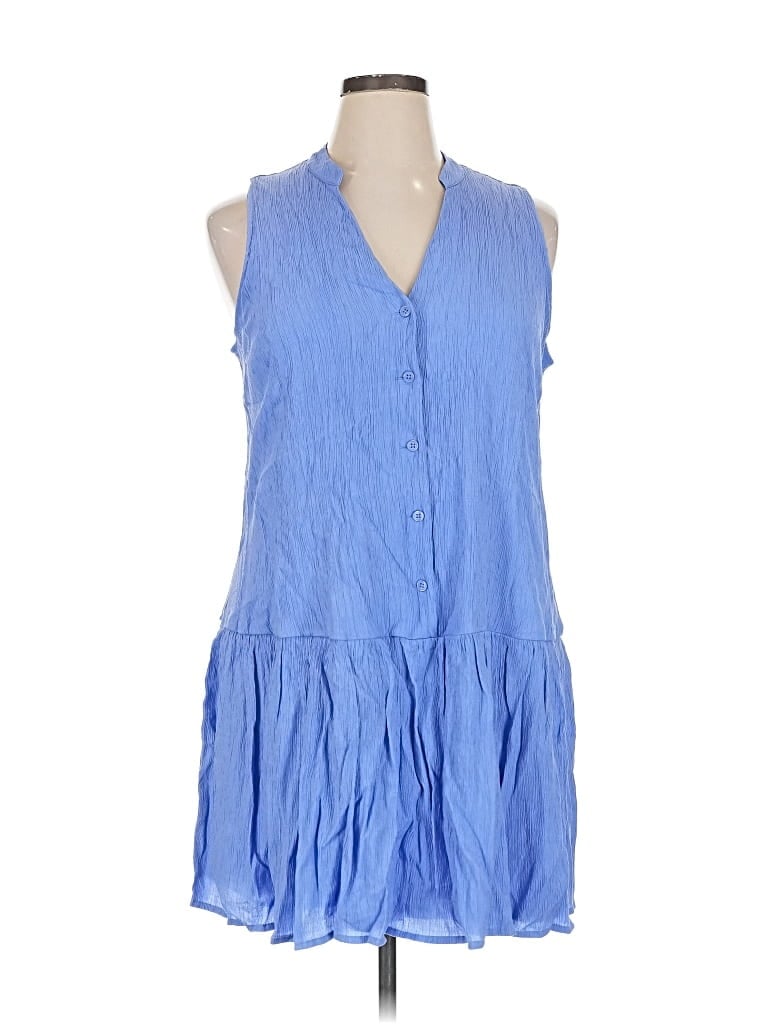 Pre-owned Nine West Casual Dress In Blue