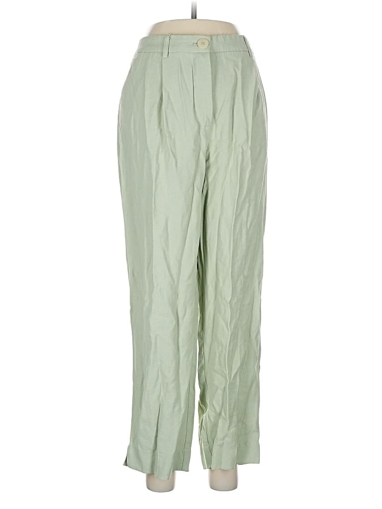 Pre-owned Mng Casual Pants In Green