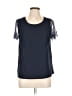 41Hawthorn Blue Short Sleeve Top Size L - photo 1