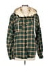 Assorted Brands 100% Polyester Plaid Green Jacket Size M - photo 1