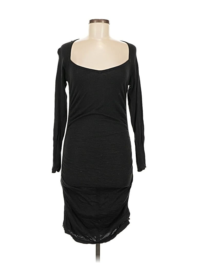Pre-owned Moda International Casual Dress In Black