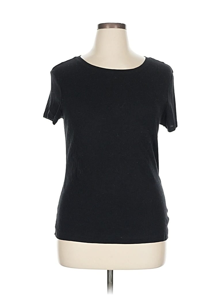 Pre-owned Old Navy Short Sleeve T-shirt In Black