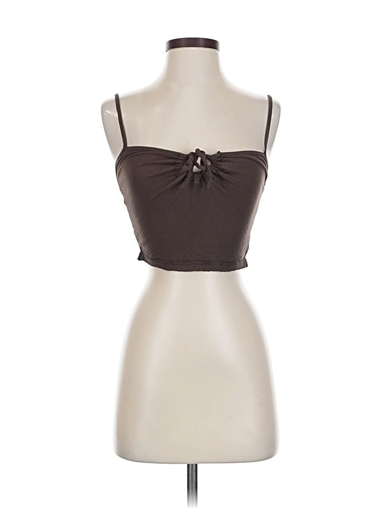 Pre-owned Out From Under Sleeveless Blouse In Brown