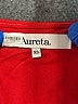 Aureta Studio 100% Cotton Red Cocktail Dress Size XS - photo 3