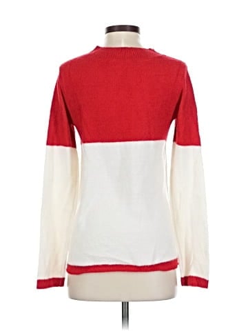 Peace Love World Pullover Sweater (view 2)