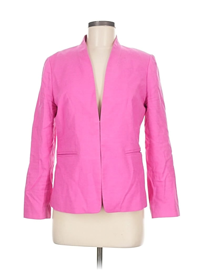 Pre-owned J.crew Factory Store Blazer Jacket In Pink