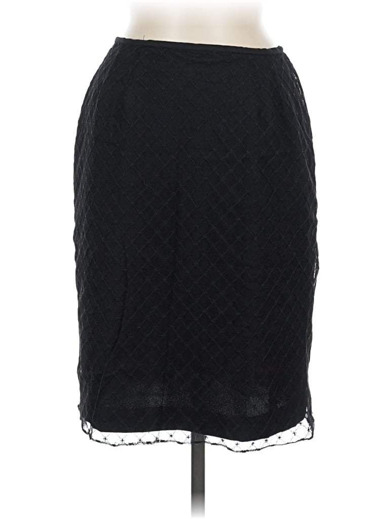 Pre-owned Unbranded Formal Skirt In Black