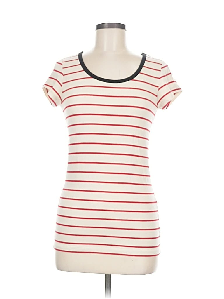 Pre-owned Cynthia Rowley Tjx Short Sleeve T-shirt In Red