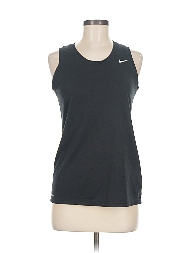 Pre-owned Nike Active Tank Top In Gray