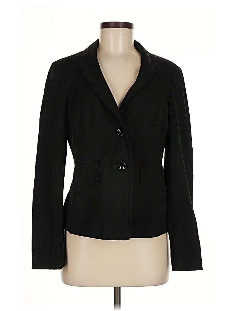 Pre-owned Nine West Blazer Jacket In Black