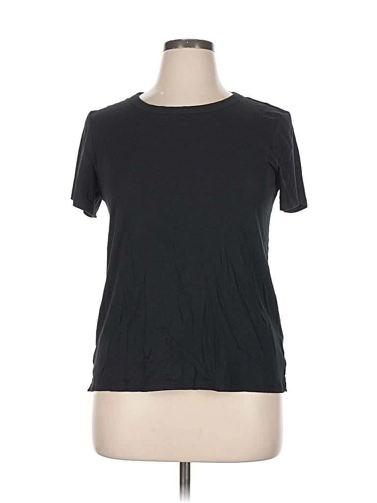 Pre-owned Old Navy Short Sleeve T-shirt In Black