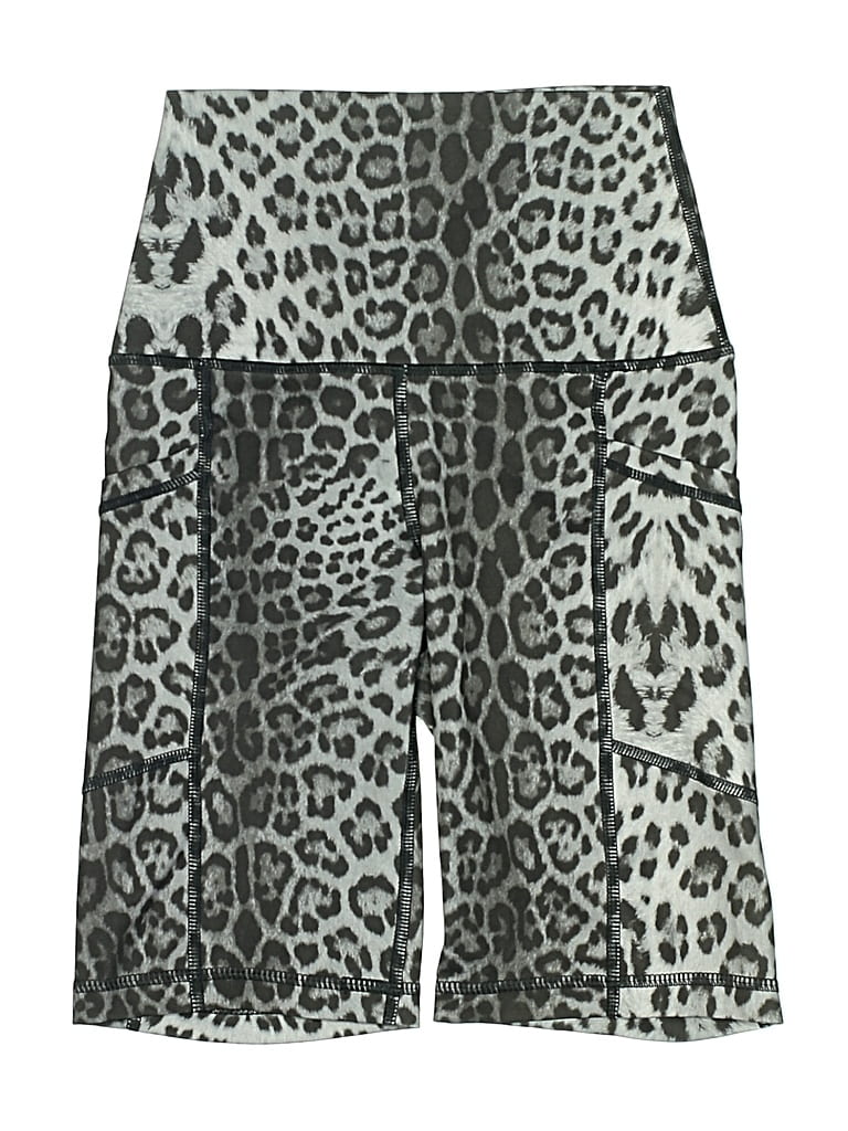 Pre-owned Yogalicious Overall Shorts In Gray