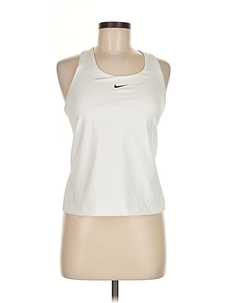Pre-owned Nike Active Tank Top In White
