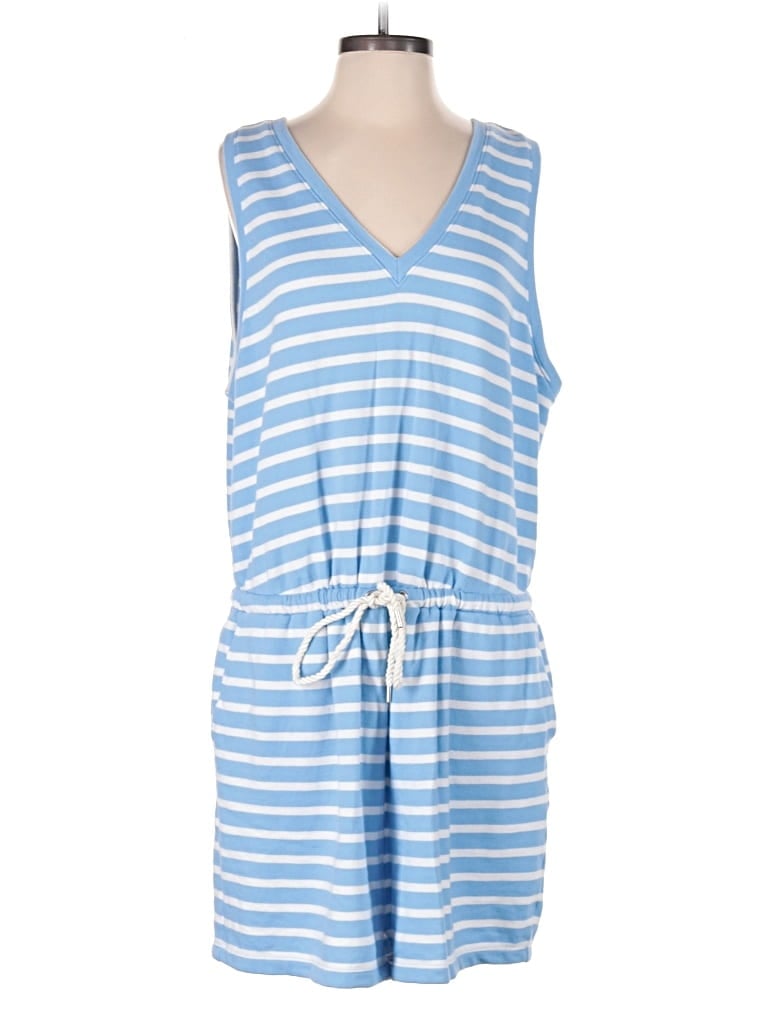 Pre-owned Lou & Grey Romper In Blue