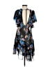 Free People Floral Black Cocktail Dress Size XXS (estimated) - photo 2