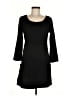 Max Studio Solid Black Casual Dress Size M - photo 1