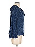 Global Desi 100% Polyester Tweed Blue Pullover Sweater Size M - photo 4