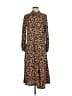 Unbranded Animal Print Brown Casual Dress Size S - photo 1