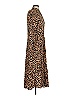 Unbranded Animal Print Brown Casual Dress Size S - photo 4