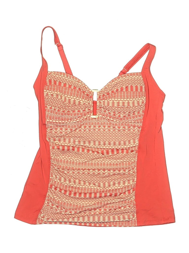 Pre-owned Skye Swimsuit Top Orange Swimwear