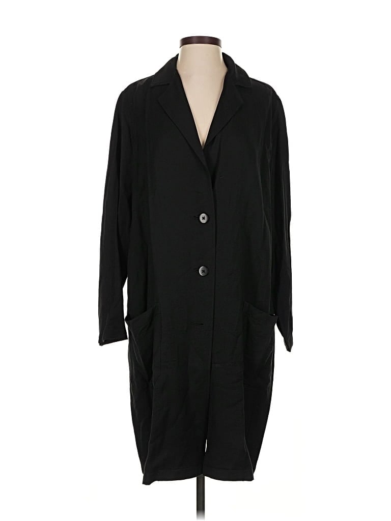 Pre-owned Logo By Lori Goldstein Casual Dress In Black