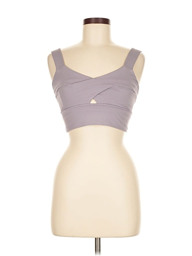 Pre-owned Lululemon Athletica Sports Bra In Brown