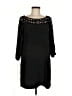 Madison Marcus 100% Silk Black 3/4 Sleeve Silk Top Size M - photo 1