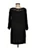 Madison Marcus 100% Silk Black 3/4 Sleeve Silk Top Size M - photo 2