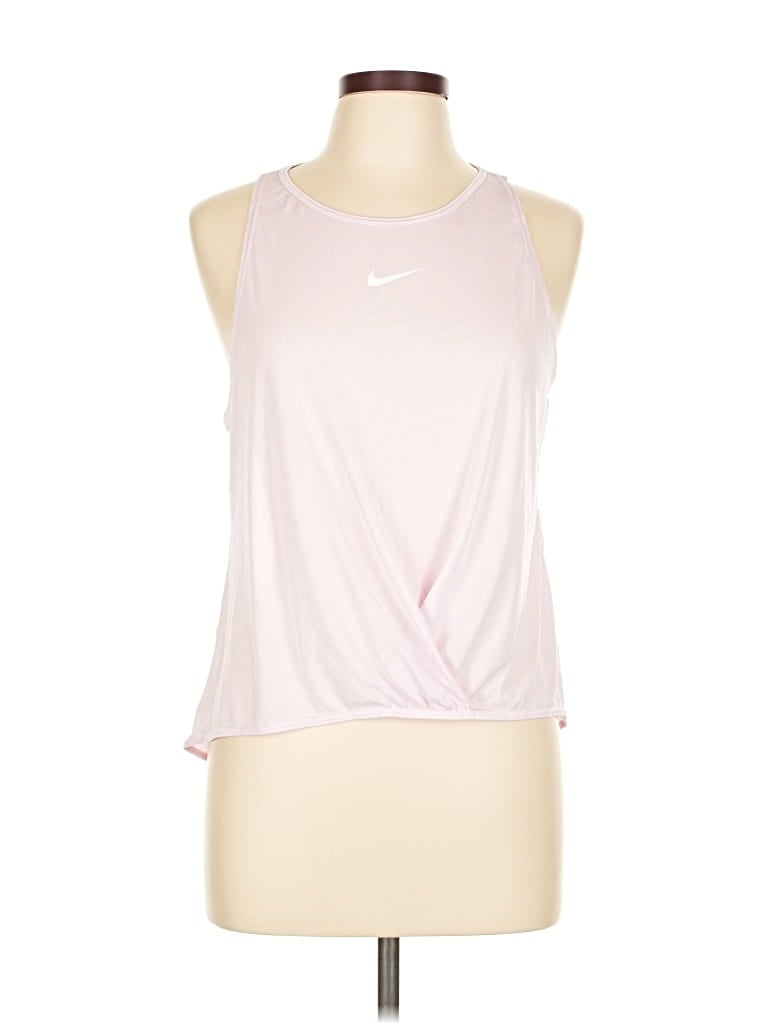 Pre-owned Nike Sleeveless T-shirt In Pink