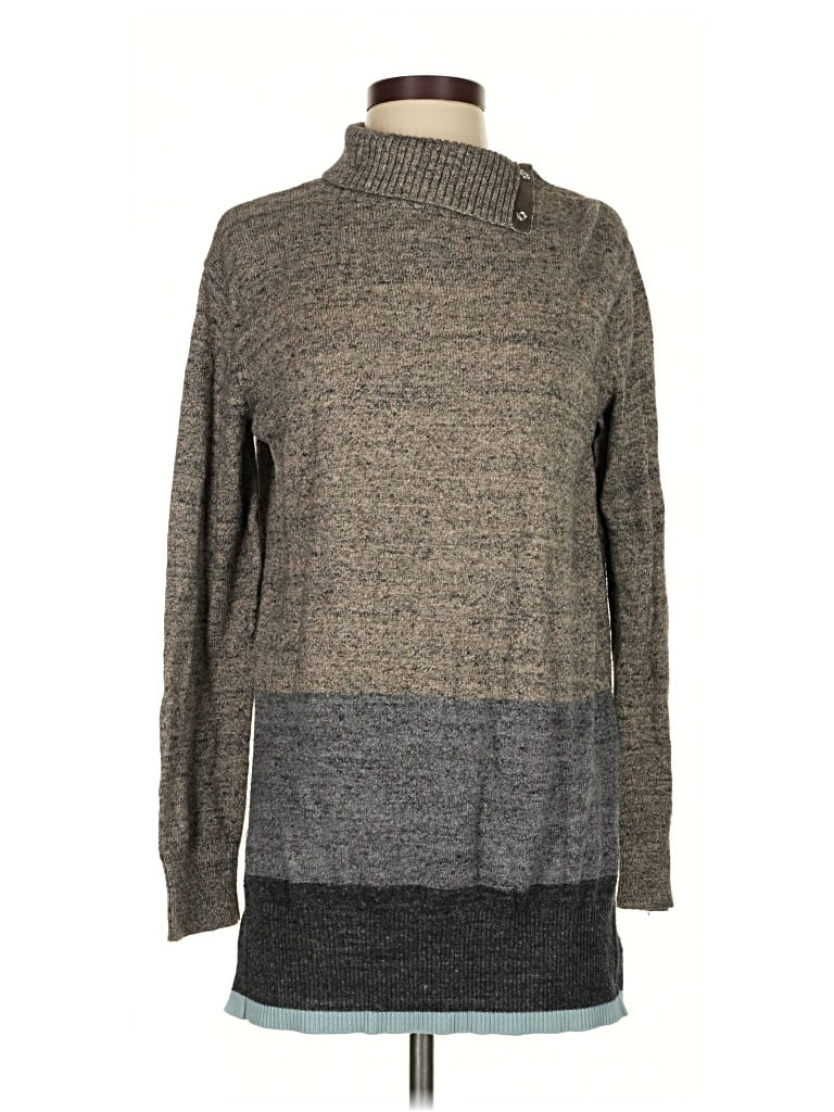 Pre-owned Gap Turtleneck Sweater In Gray