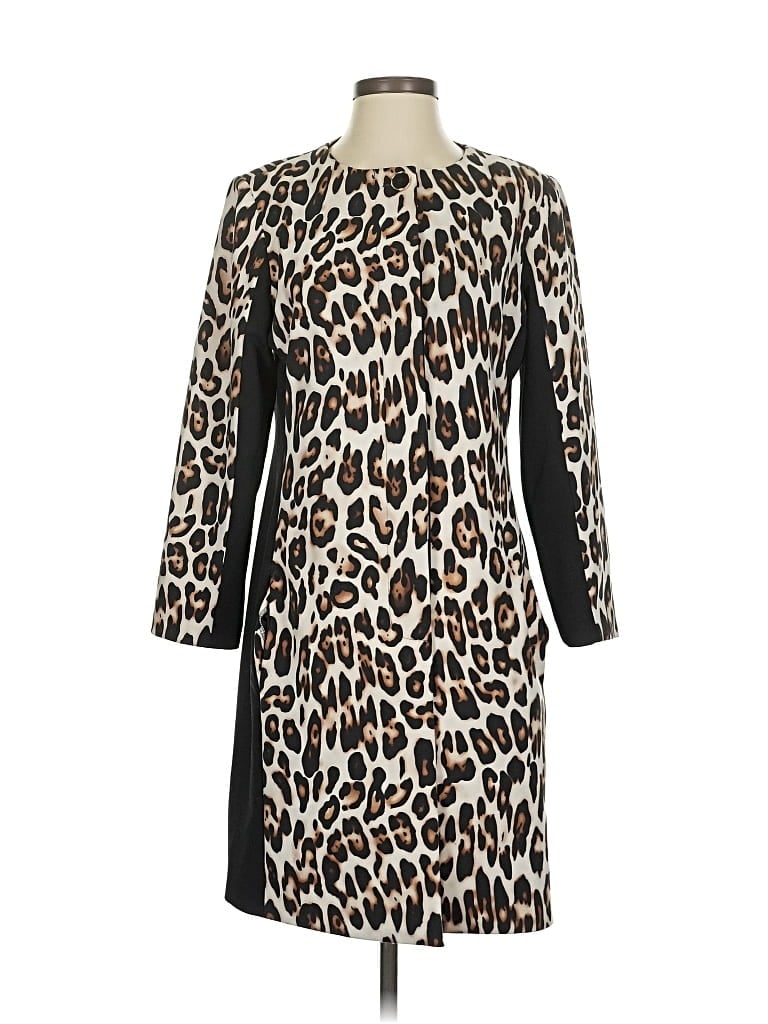 Pre-owned Black Label By Chico's Casual Dress In Brown