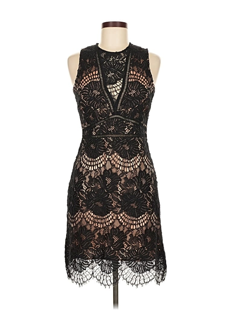 H&M Pre-owned Cocktail Dress In Black