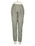 Assorted Brands Argyle Green Casual Pants Size S - photo 1