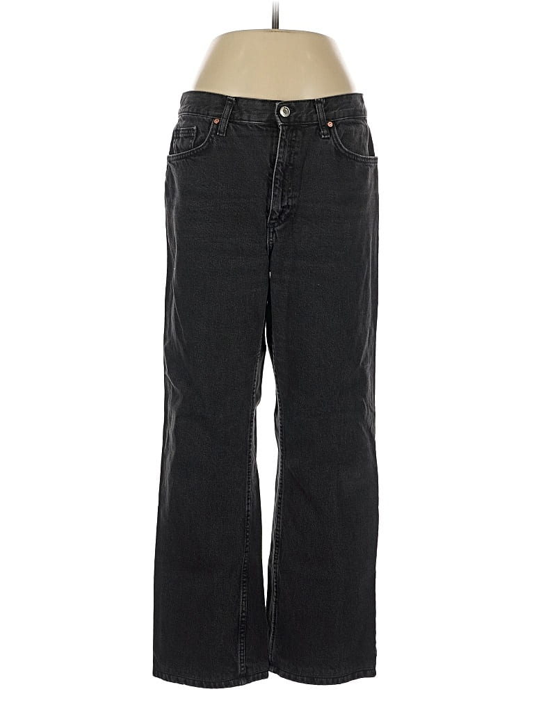 Pre-owned Mng Jeans In Black