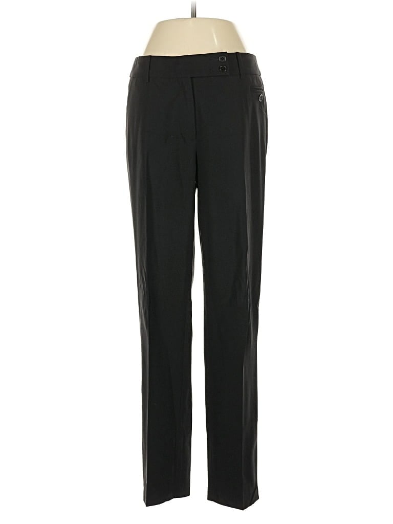 Pre-owned Per Se By Carlisle Wool Pants In Black