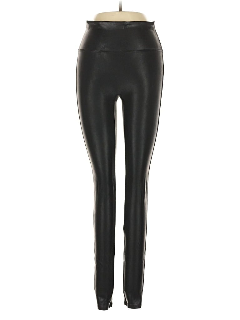 Pre-owned Spanx Active Pants In Black