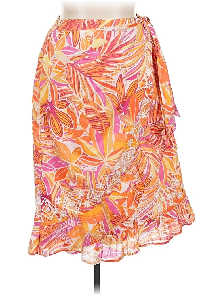 Pre-owned C&c California Casual Skirt In Orange