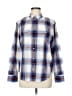 J.Crew 100% Cotton Plaid Blue Long Sleeve Button-Down Shirt Size 6 - photo 1