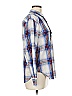 J.Crew 100% Cotton Plaid Blue Long Sleeve Button-Down Shirt Size 6 - photo 4